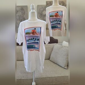 Reef Culture Graphic T-shirt Sz Lg